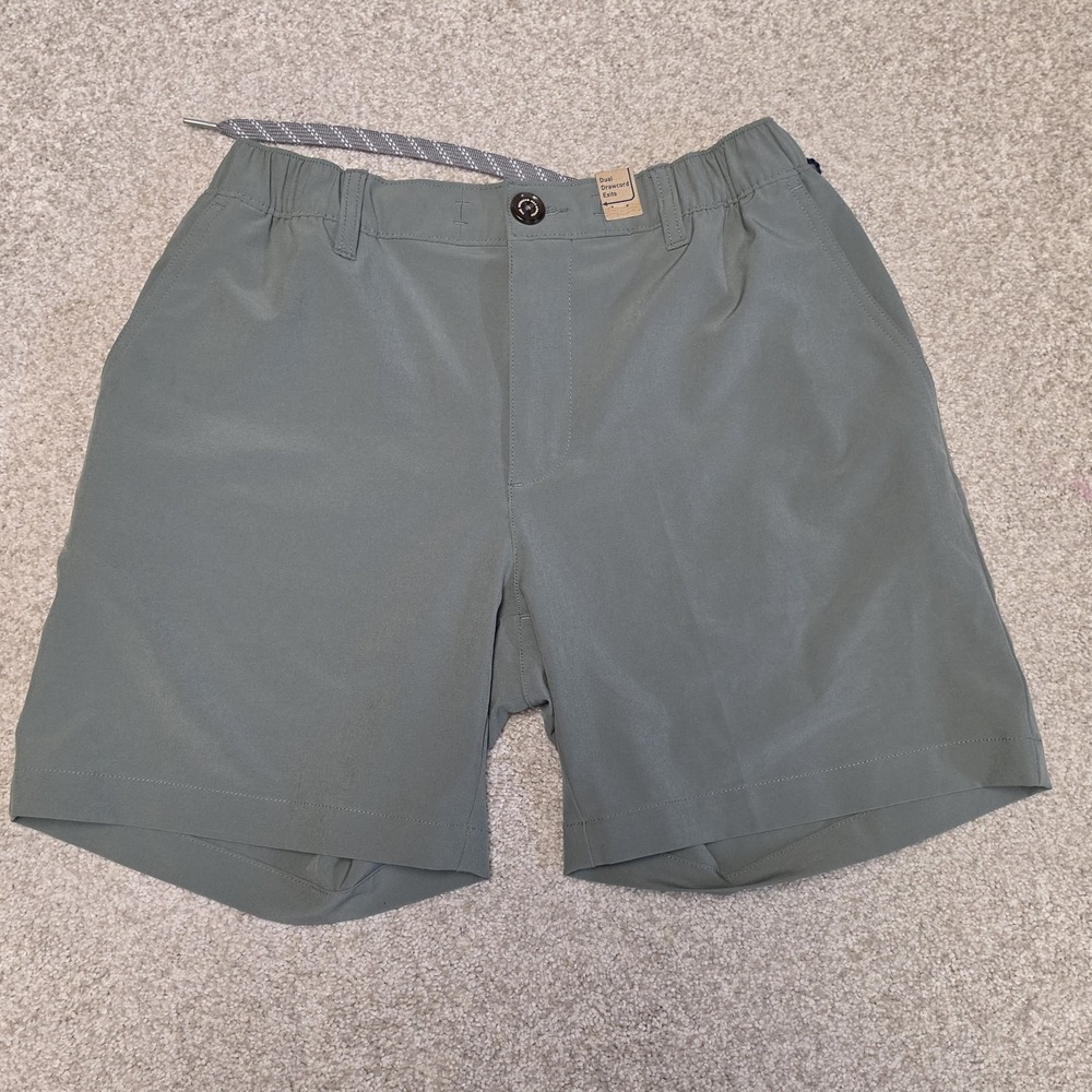 Chubbies Shorts Everywear Mens Small Green Unlined The Forests 6" Inseam